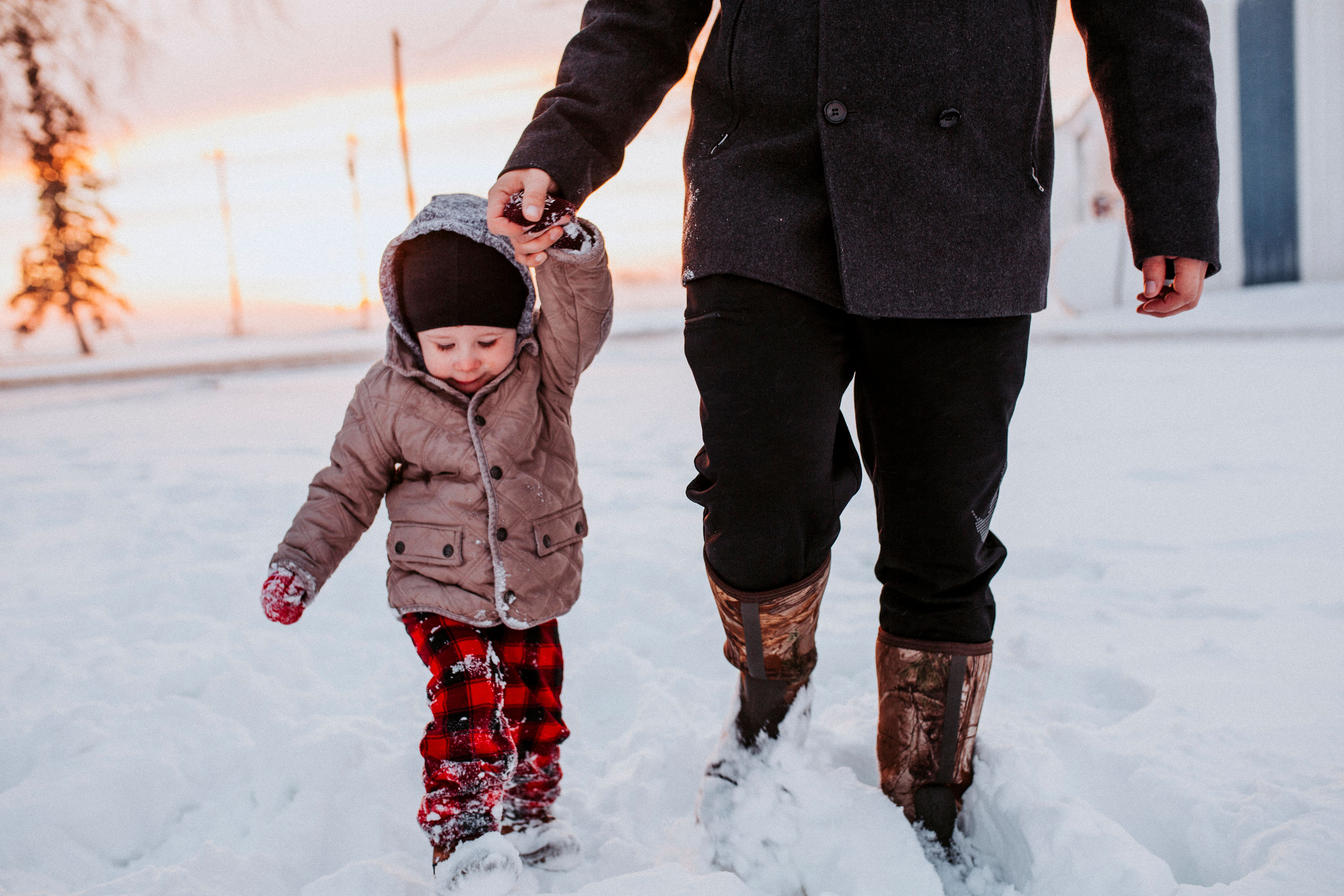 Page image for adult and child walking