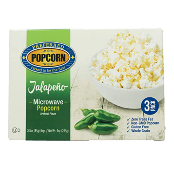 Page image for Microwave Jalapeño Popcorn Product photo