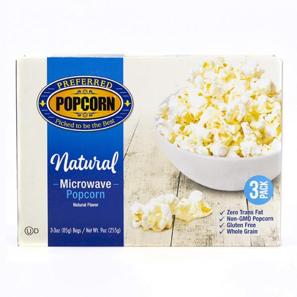 Page image for Microwave Natural Popcorn Product photo
