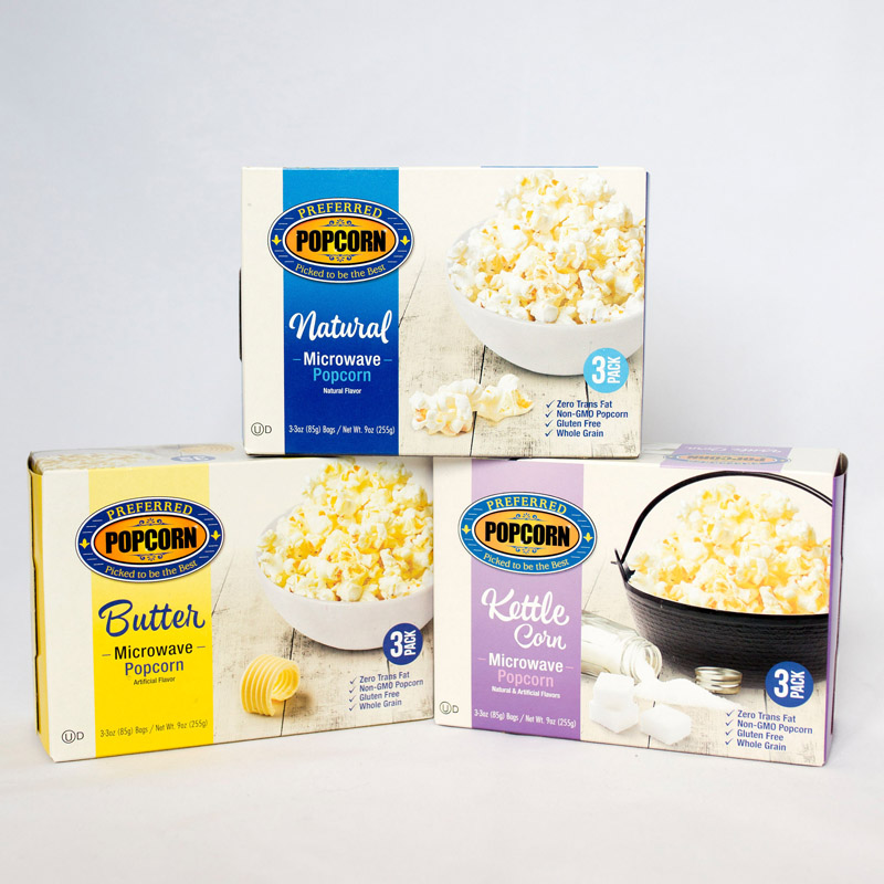 Our Popcorn Preferred Popcorn Simply Delicious Popcorn